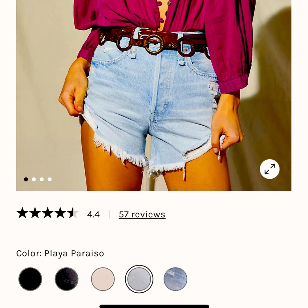 Free people Makai shorts